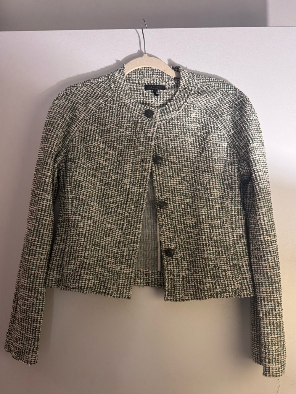 Rag & Bone Marisa Tweed Blazer (Green)